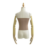 Zingj Trend Women's Pure Color Spicy Girls' Casual Blouse Sexy Slim With Chest Cushion Short Style Navel