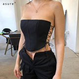 Bustiers Corsets Top Sexy Lingerie Chest Binder Bra Summer Y2k Body Shapewear Waist Trainer Gothic Clothing