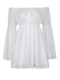 Long Sleeve Corset Mini Dress- Outfit