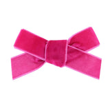 Velvet Hair Bows For Girls Solid Knot Hair Clips Baby Boutique Hairgrip Handmade Barrettes Headwear Hair Accessories