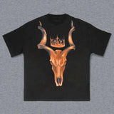 Men's T-Shirts Y2k Musical Instrument Printed T-Shirts Men's Summer Harajuku Street Clothes Classic Cotton Casual Short-Sleeved
