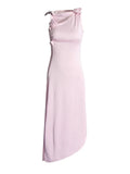 Dress Dress Woman 2025 Spring New Fashion Three-Dimensional Flower Stitched Design-Sensitive Bag-Buffed