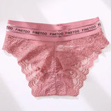 Women Sexy Lace Panties High-waist Underwear XXL Female Underpants Breathable Lingerie Temptation Transparent