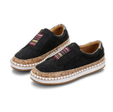 Zingj Single Shoes Women 2023 Summer New Flat Ribbon Set Foot Spell Color Large Size Women's Shoes-Outfit