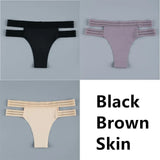 Sexy Thongs Panties Women G-String Female Underpants Seamless Comfortable Intimate Underwear Female Low-Rise Thong