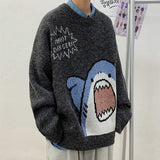 Sweater Men Women Clothing Outerwear Knitted Kawaii Clothes Harajuku Cropped Jumper Pull Tops Sweaters Long Sleeve