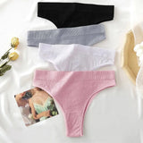 Seamless High Waisted Thongs Woman Sexy Women's Panties Comfortable Briefs Intimates Sexy Lingerie T-Back Pantys