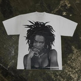 Men's T-Shirts Y2k Musical Instrument Printed T-Shirts Men's Summer Harajuku Street Clothes Classic Cotton Casual Short-Sleeved
