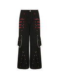 Punk Eyelet Strap Cargo