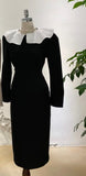 Style Spring Autumn Women's Dress Casual A-Line Office Lady Eleagnt Lace-Up Slim Fashion