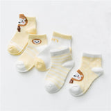 Pairs/Lot 0-2Yrs Baby Socks Summer Mesh Cotton Cartoon Animal Kids Socks Girls Cute Newborn Boy Toddler Socks Baby