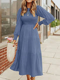 Summer Pleated Dress Women Long Party Dress Ladies Flying Sleeve Fashion Casual A Line Dress For