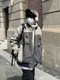 Zingj Color Spell Function Wind Flight Jacket Versatile Men's And Women 2024 Spring New Casual Loose Coat