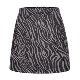 Womens High Waist Faux Suede Double Front Bodycon Mini Hip Skirt Female Pencil A-line Shorts Woman School Girl Skater Skirt