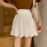 Skirt Short Woman Elastic Waist Mini Skirts Sexy Mircro Summer Mini Tennis Skirt New