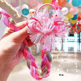 Sweet Colorful Hairpin Lovely Children Girls Hairclip Kids Cute Barrette Cartoon Extension Braider Rainbow Hair