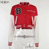 Fashion Casual Streetwear Women Long Sleeve Single Breasted PU Leather Patchwork Coat Sportswear Slim Female
