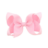 Solid Grosgrain Ribbon Hair Bows With Clip For Cute Girls Handmade Hair Clips Barrettes Hairpins Kids Hair