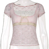 Lace Detailed