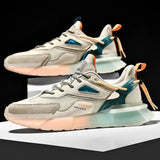 New Men's Chunky Running Shoes Breathable Sneakers Outdoor Fashion Hard-wearing No-slip Jogging Shoes Zapatillas