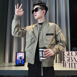 Men's Fashion Flying Jacket Men's Spring And Autumn Senior Handsome Baseball Uniforms Men's 2025 New