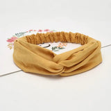 Women Girls Summer Bohemian Hair Bands Print Headbands Vintage Cross Turban Bandage Bandanas Hairbands Hair