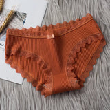Cotton Panties Women Comfortable Underwears Sexy Middle-Waisted Underpants Female Lingerie Big Size Ladies