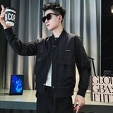 Men's Fashion Flying Jacket Men's Spring And Autumn Senior Handsome Baseball Uniforms Men's 2025 New