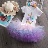 Cotton Baby Girl First 1st Birthday Party Tutu Dresses for Vestidos Infantil Princess Clothes 1 Year Girls Children's