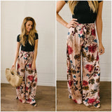 Print Casual Pants Women's 2022 Fashion Streetwear Harem Pant High Waist Joggers Wide Leg Sweatpant Ladies Long
