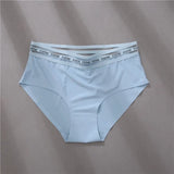 Seamless Women's Panties High Waist Letter Printed Plus Size Briefs Femme Pantys Sexy Lace Underpants For Women