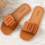 Female Summer House Women's Fashion Casual Korean Sandal Soft Home And Comfort Beach Flat Slippers For Women