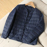 New Winter Women Ultra Light White Duck Down Jacket Short Coats Plus Size S-3xl Warm Female Down Jacket