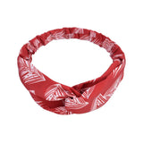 Women Girls Summer Bohemian Hair Bands Print Headbands Vintage Cross Turban Bandage Bandanas Hairbands Hair