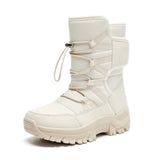 Men's Down Snow Boots Plus Thick Warm And Cold Cotton Shoes Northeast Waterproof And Anti-Slip Outdoor Cotton