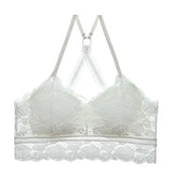 New Arrival Women Bralette Solid Color Beauty Back Lace Underwear Sexy Vest Female Add pad Wireless Bra Seamless