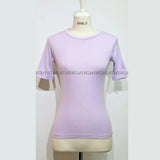 2021 Summer Harajuku T shirt Women See-through Slim korean Tshirt Short Sleeve Tops Black Green Purple White
