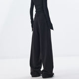 Vintage High Waist Wide Leg Suit PantsOutfit