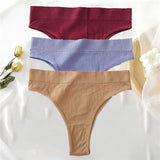 New Seamless Women's Panties Set High Waisted Thongs Woman Comfortable Women's Cotton Briefs Sexy Underpants For