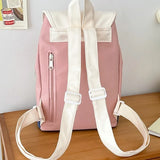 Aesthetic Patchwork BackpackOutfit