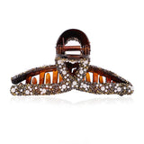 Big Rhinestone Hair Claws Crab Hairpins Crystal Hair Clips Barrettes Ponytail Girls Hair Accessories Ornaments
