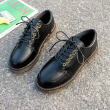 Korean Style All-match College Style Flat ShoesOutfit