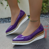 Size 2025 Spring And Autumn 2025 New Hemp Rope Pine Cake Bottom Shallow Breathable Head Lady Single Shoe