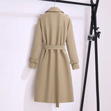 Korea Dongdaemun Classic Long Fashion Windwear Women's Autumn New Korean Version Of Waist Coat In