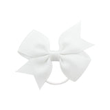 Grosgrain Ribbon Hair Bands Ponytail Holder Rubber Band For Baby Girls Handmade Hair Rope Scrunchie Hair