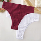 Seamless High Waisted Thongs Woman Sexy Women's Panties Comfortable Briefs Intimates Sexy Lingerie T-Back Pantys