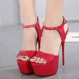 With High Heels Hate Sky Tall And Large Size 41-46 Women's Shoes