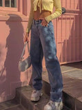 High Rise Washed Boyfriend Jeans- Outfit