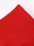 Red Corset Top Woman Off Shoulder Tops For Women Bustier Asymmetric Crop Top Woman Party Night Backless Lingerie Sexy