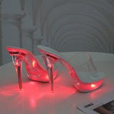 Zingj 13CM Luminous Female Slippers